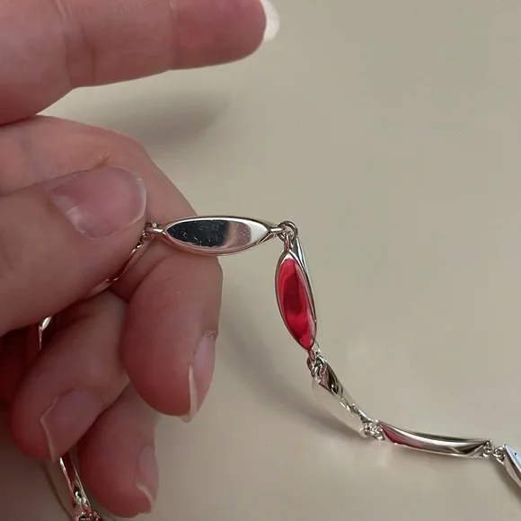 JENNY BIRD NWT Adjustable Silver Necklace - Picture 11 of 14